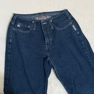 Silver Bootcut Jeans, Long